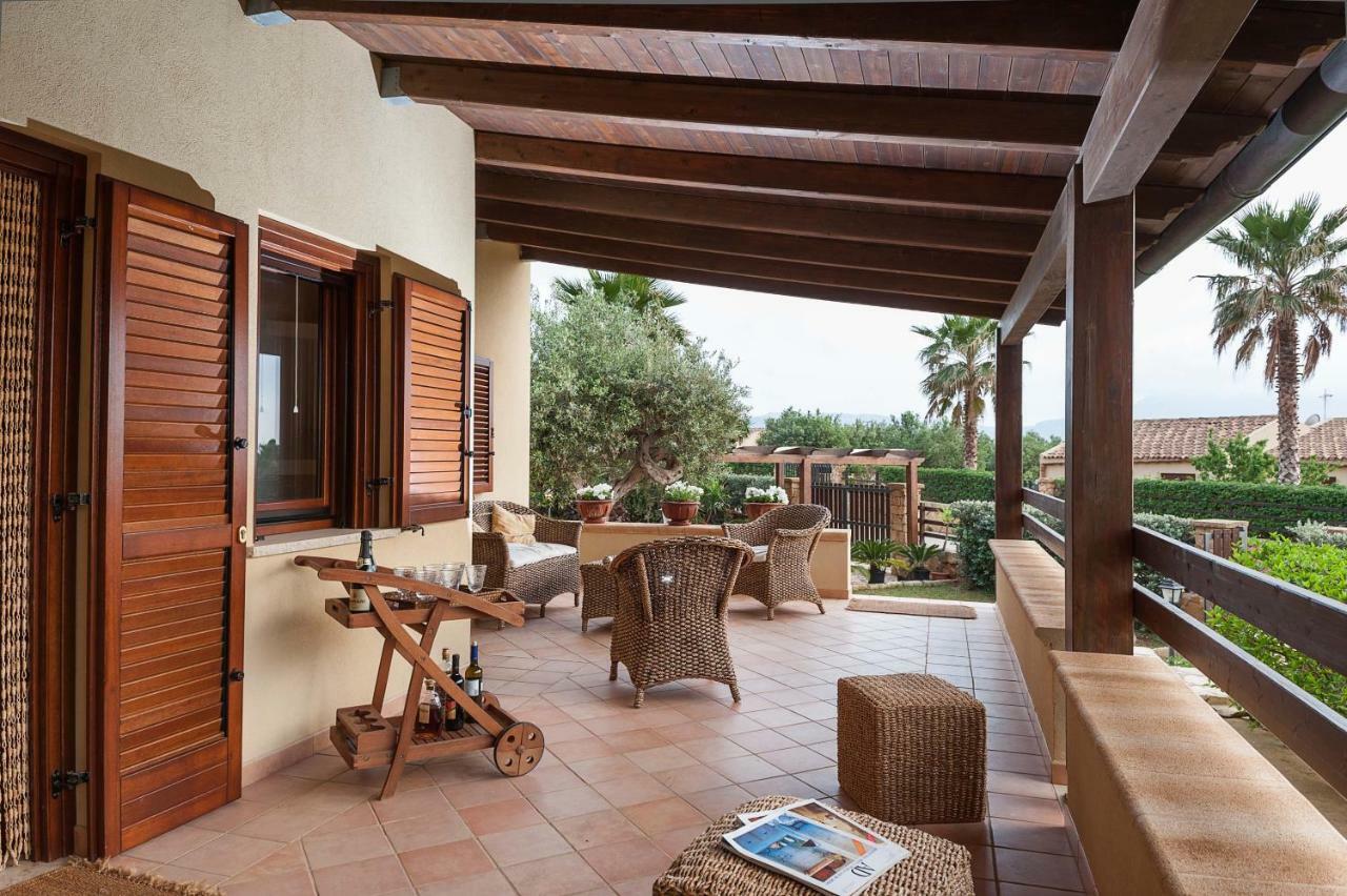 Villa Baia Verde Custonaci Bagian luar foto