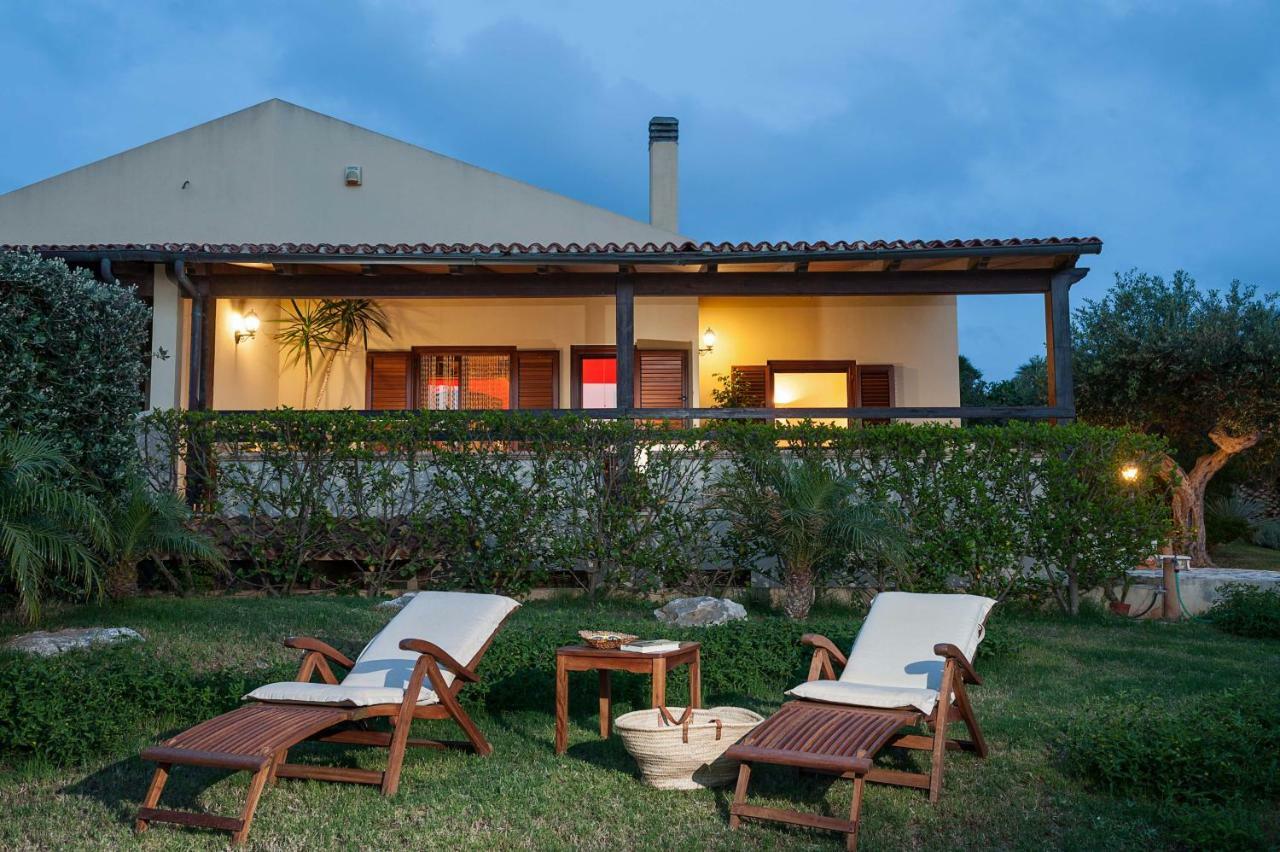 Villa Baia Verde Custonaci Bagian luar foto