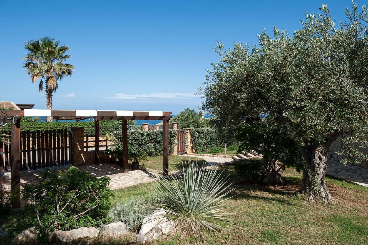 Villa Baia Verde Custonaci Bagian luar foto