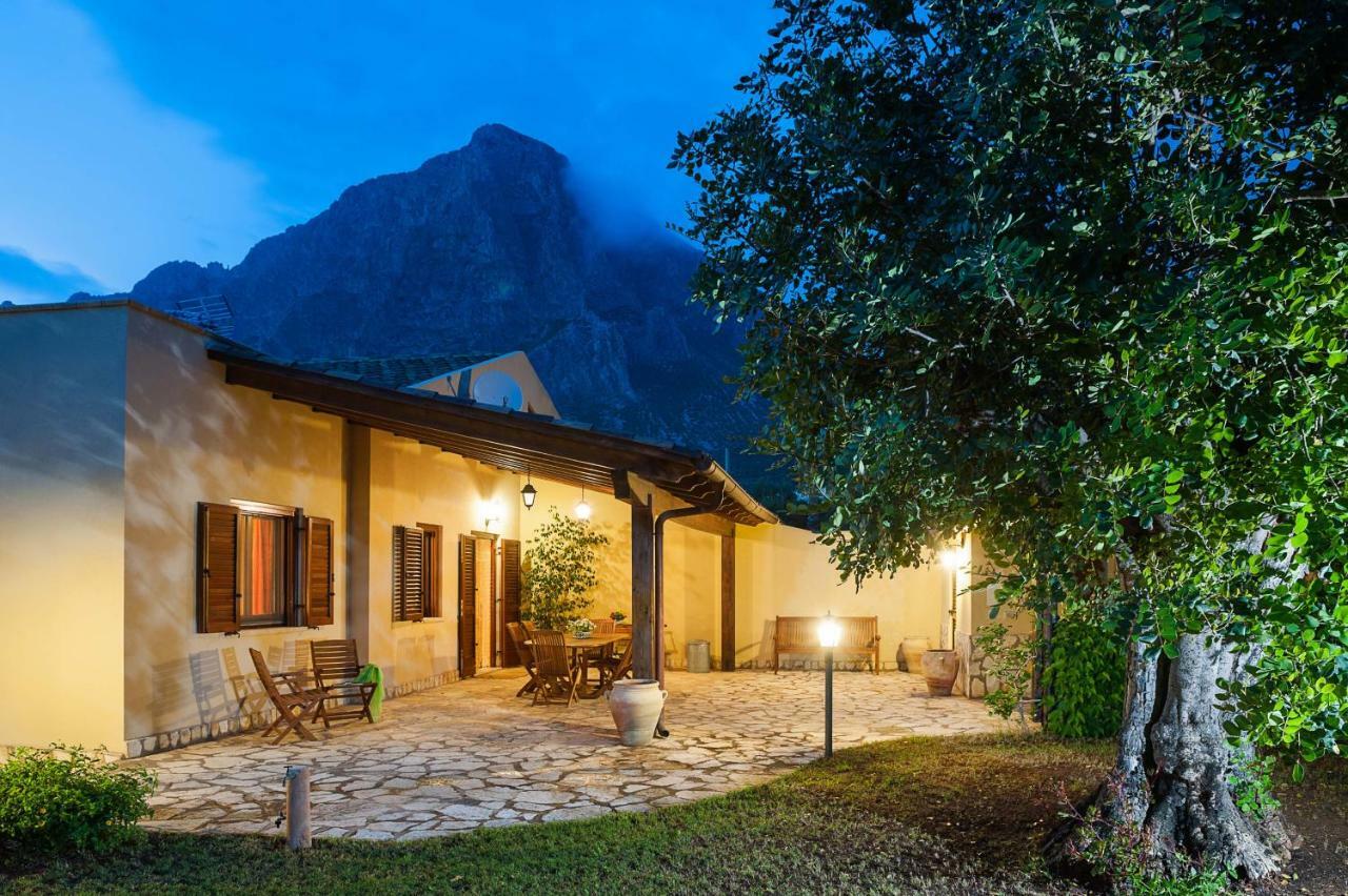 Villa Baia Verde Custonaci Bagian luar foto