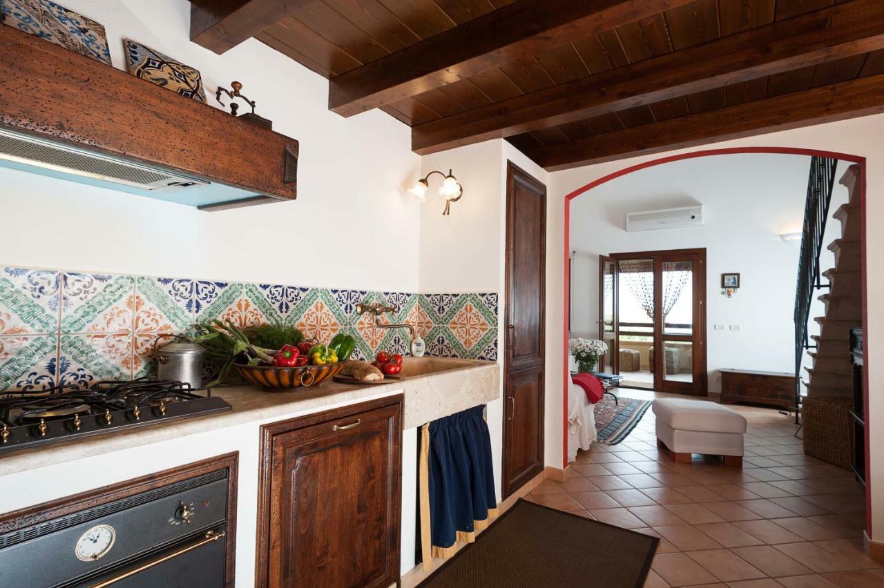 Villa Baia Verde Custonaci Bagian luar foto